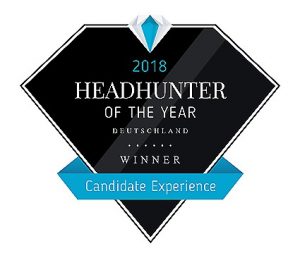 Auszeichnung Headhunter of the year 2018