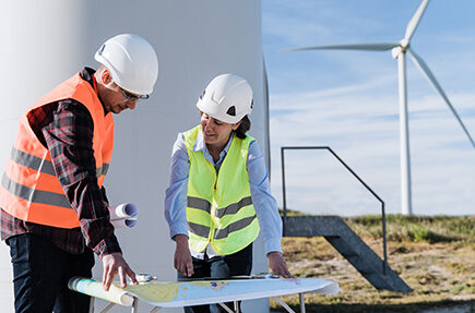 Ingenieure für Windkraftanlagen