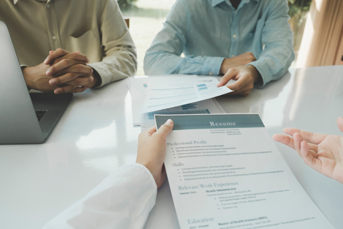 Unsere Headhunter führen Interviews stets diskret und intensiv Headhunter Interview