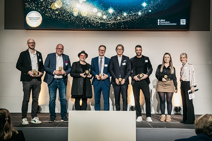 Preisverleihung Deutschen Innovationsinstitut für Nachhaltigkeit und Digitalisierung (diind) 